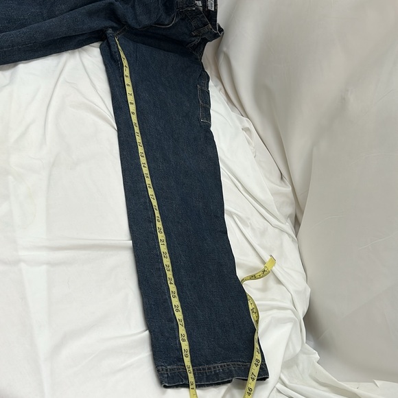 Columbia Straight Leg Dark Denim Jeans Size 14 - Picture 6 of 9